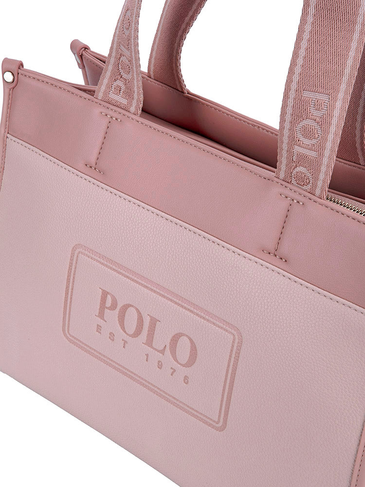 Polo San Marco Tote Handbag | Pink - KaryKase