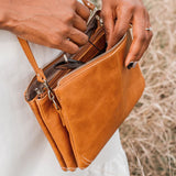 Mally Tara Crossbody Bag | Toffee - KaryKase