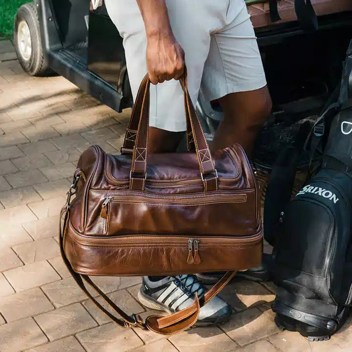 Thandana Leather Golf Bag - KaryKase