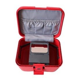 Tosca Accent Guardian Hardshell Vanity Case | Red - KaryKase